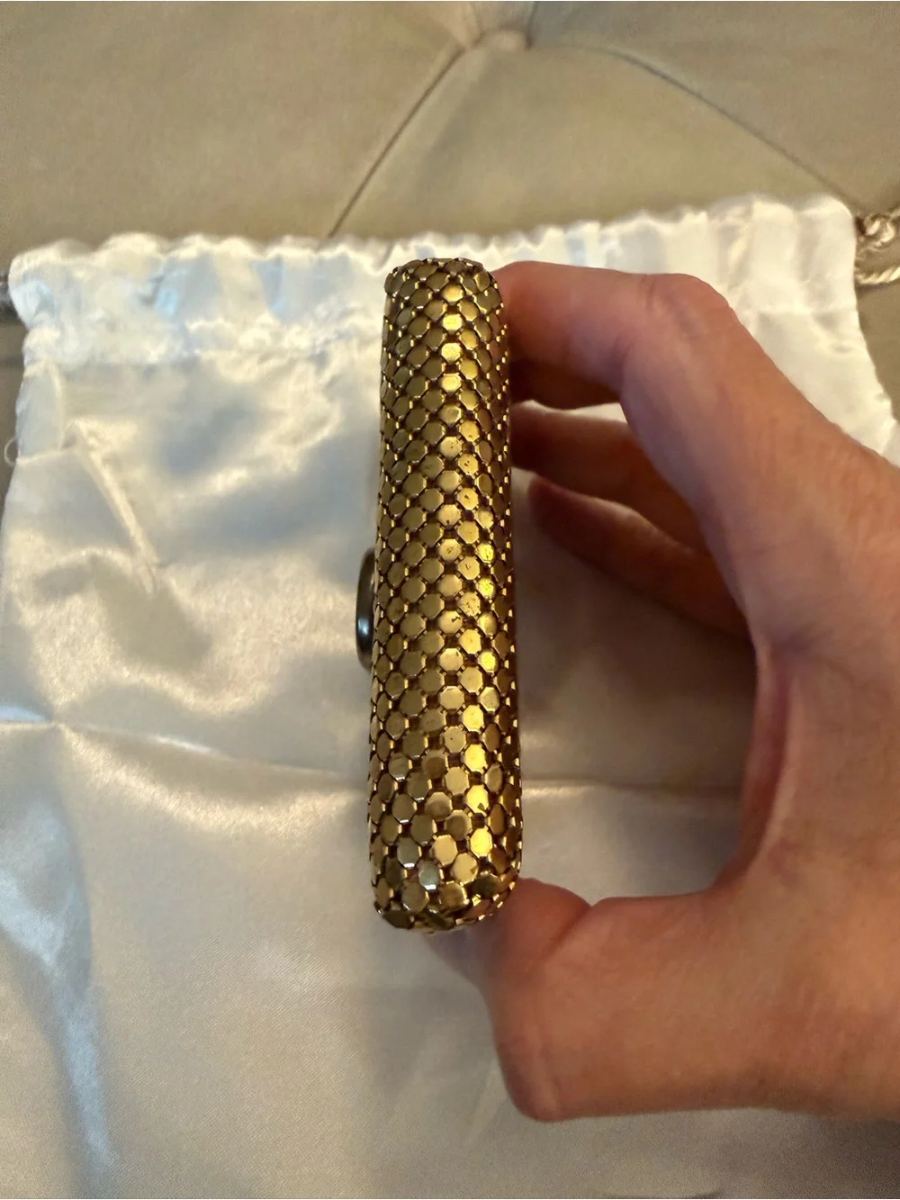 Vintage Whiting & Davis Powder Compact